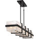 Cloud Break 12 Light 59.75 inch Coal Island Light Ceiling Light