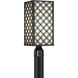 Clover 1 Light 19 inch Black Outdoor LED Post Light