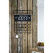 Anita 22.8 inch Black Wall Shelf