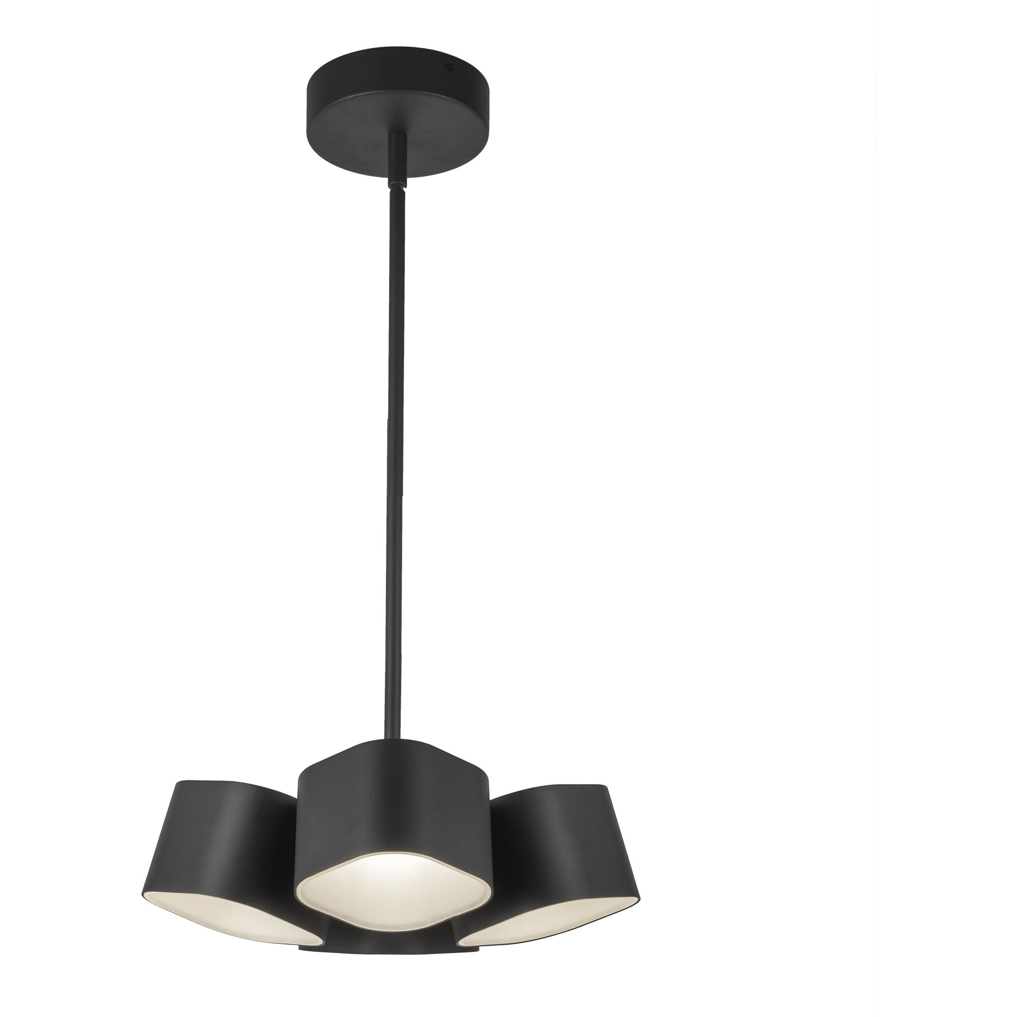 Arena LED 11.5 inch Black Pendant Ceiling Light