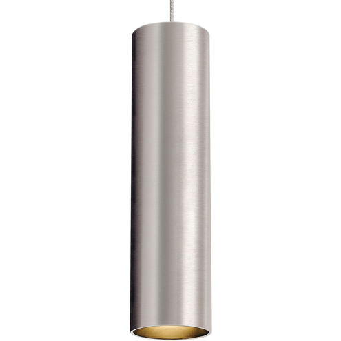 Piper 1 Light 12 Satin Nickel/Satin Nickel Low-Voltage Pendant Ceiling Light in Incandescent, MonoRail