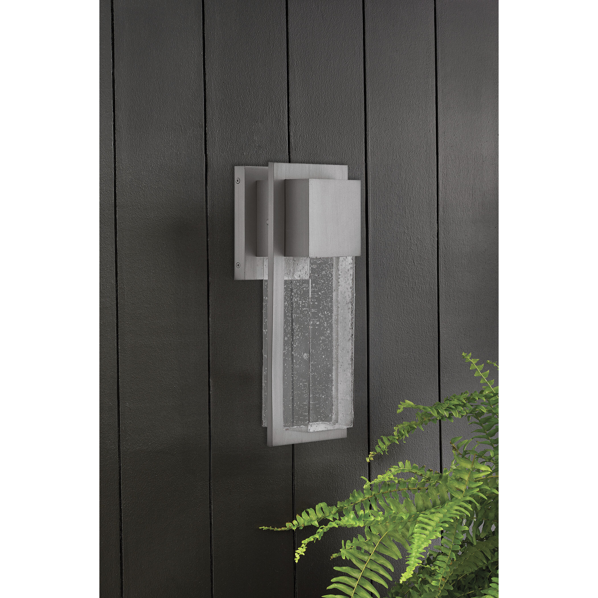 Alex LED 15.75 inch Antique Brushed Aluminum Outdoor Wall Mount, Coastal Elements
