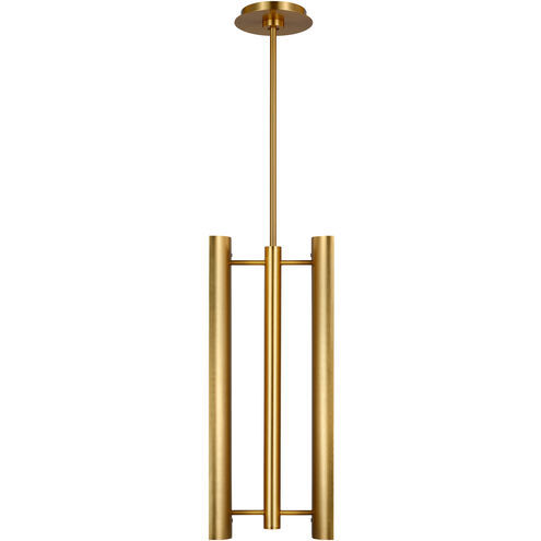 Kelly by Kelly Wearstler Carson LED 9 inch Burnished Brass Pendant Ceiling Light