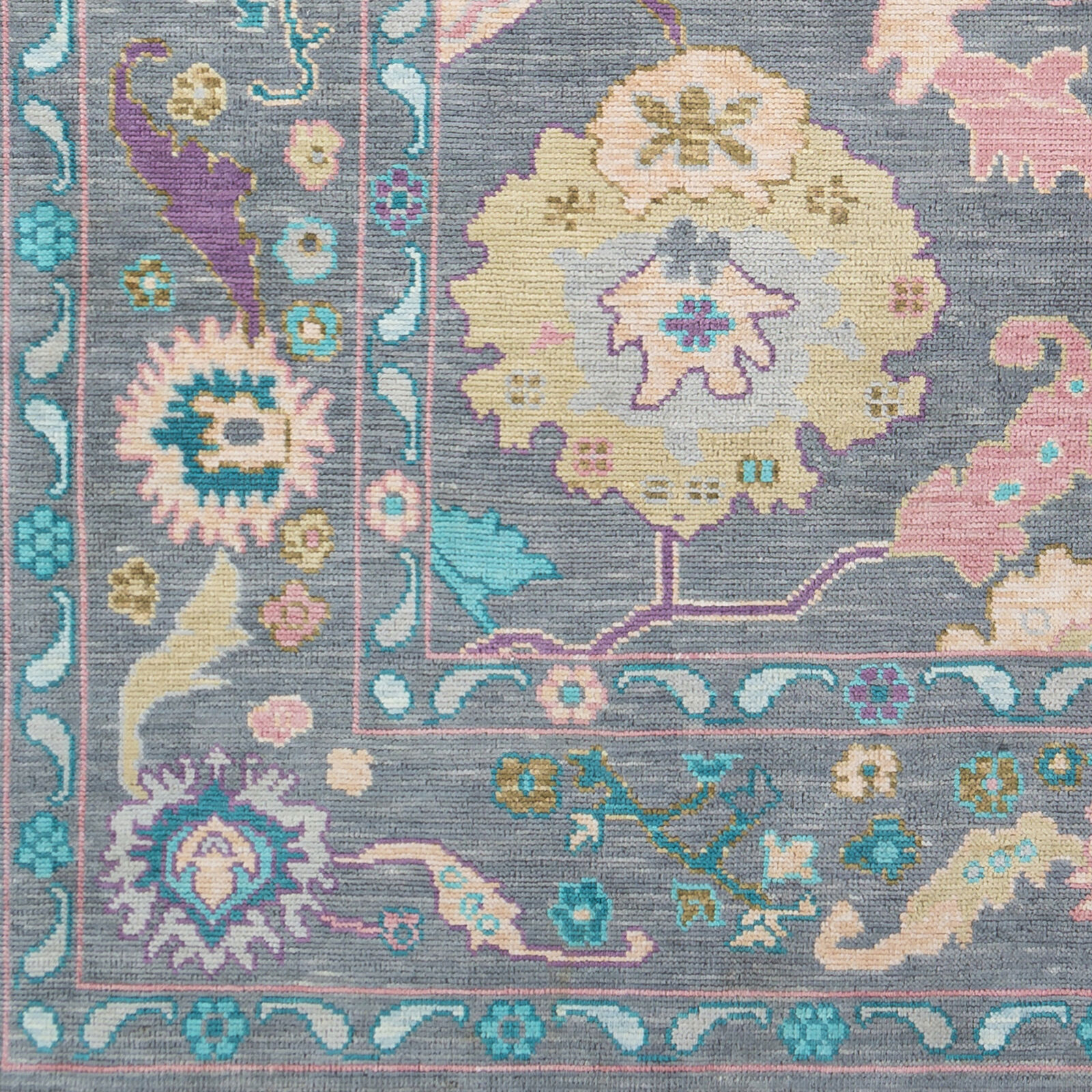 Ushak 144 X 106 inch Wheat Rug in 9 X 12, Rectangle