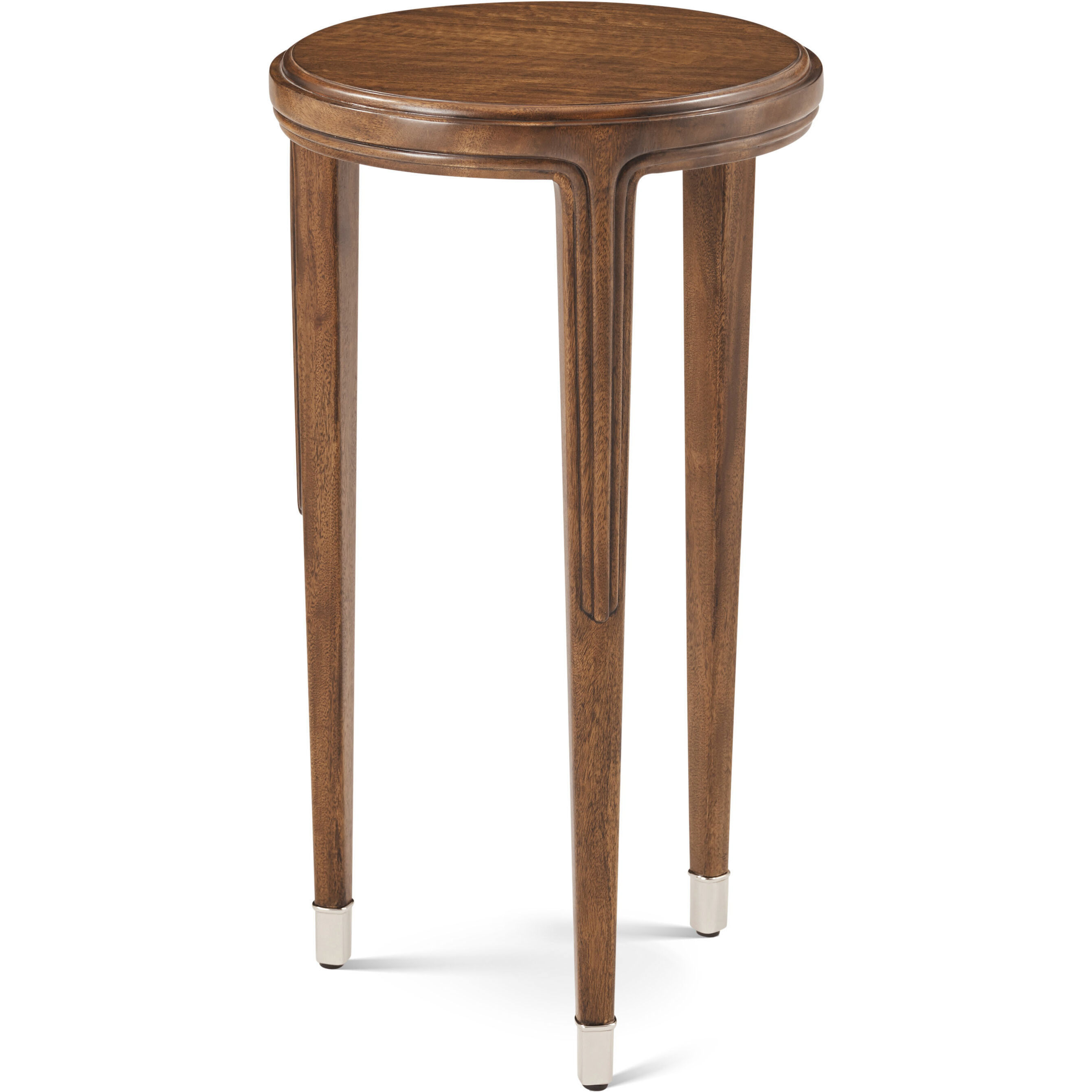 Dorchester 25 X 13.75 inch Mayfair / Antique White Brass Accent Table, Wooden