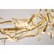 IMP Series 18 Light 30 inch Gold Chandelier Ceiling Light