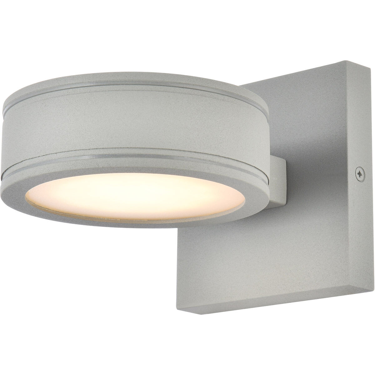 Raine 4.5 inch Silver Outdoor Wall Light