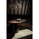 Vesuvius 59 X 59 inch Matte Black Dining Table