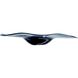 Mayron 17.3 X 17.3 inch Blue/White Plate