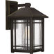 Cedar Point 1 Light 17 inch Palladian Bronze Outdoor Wall Lantern