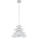 Embark 1 Light 20 inch Silver Pendant Ceiling Light
