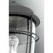 Amherst Ave 1 Light 14 inch Textured Black Outdoor Wall Lantern, Medium