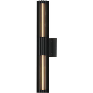 Citadel LED 24 inch Black Outdoor Wall Mount