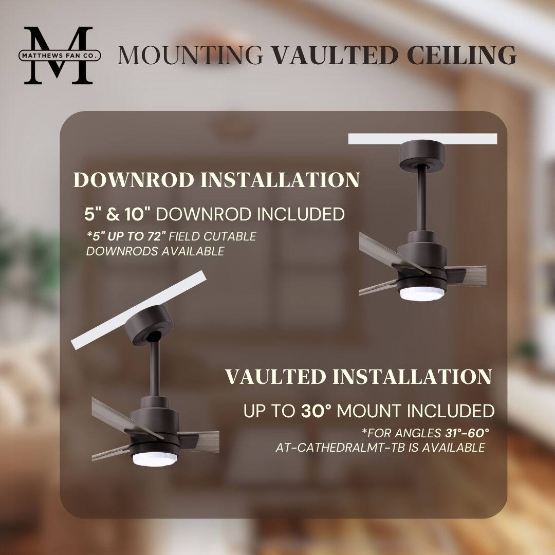 Atlas Alessandra - LK 72 inch Textured Bronze with Gray Ash Tone Blades Ceiling Fan