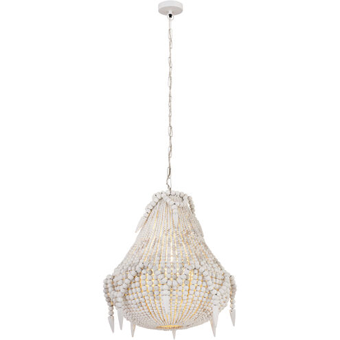 Phoebe Grove 1 Light 18 inch White Pendant Ceiling Light