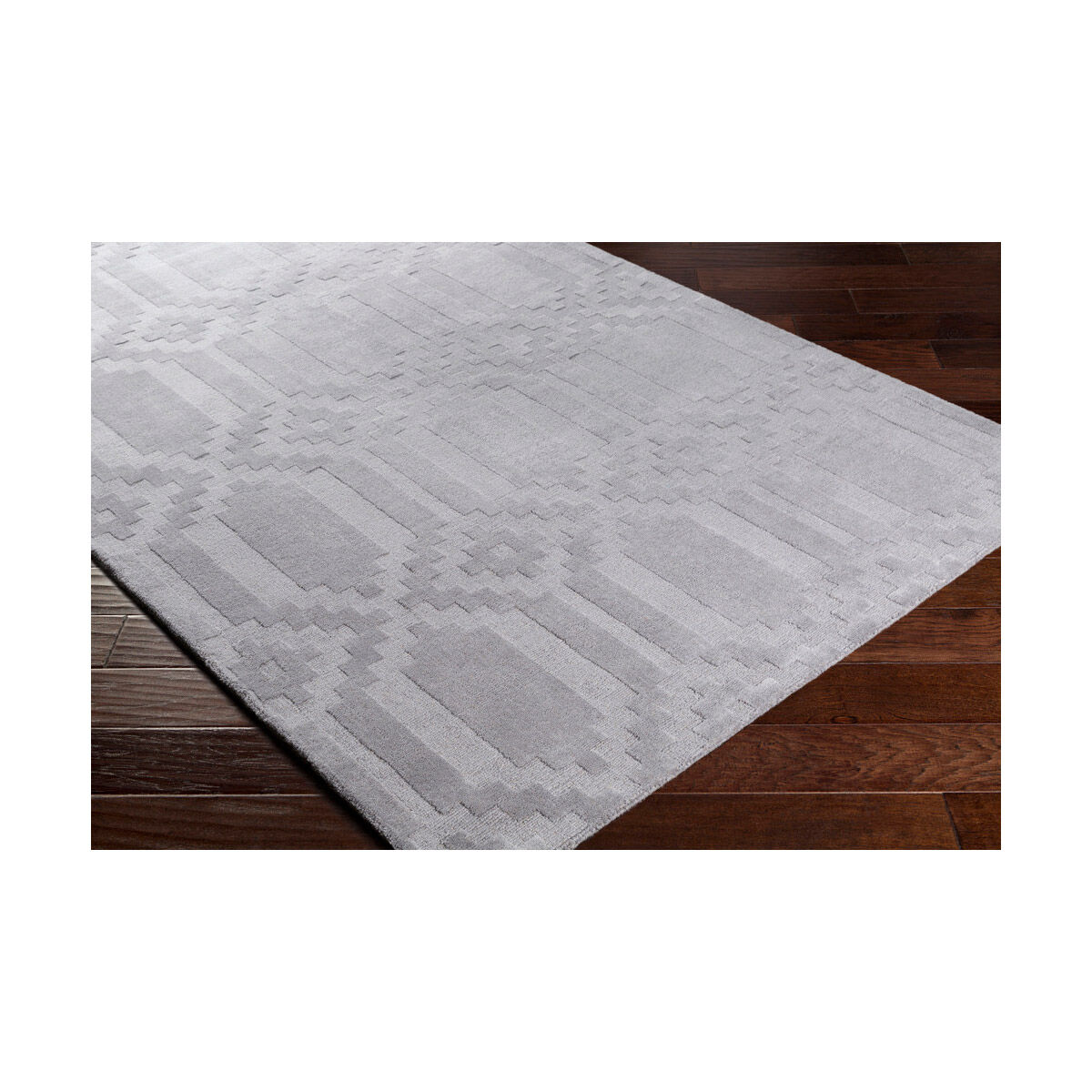 Metro 60 X 36 inch Medium Gray Indoor Area Rug, Rectangle