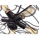 Pamela 5 Light 19 inch Rust Flush Mount Ceiling Light
