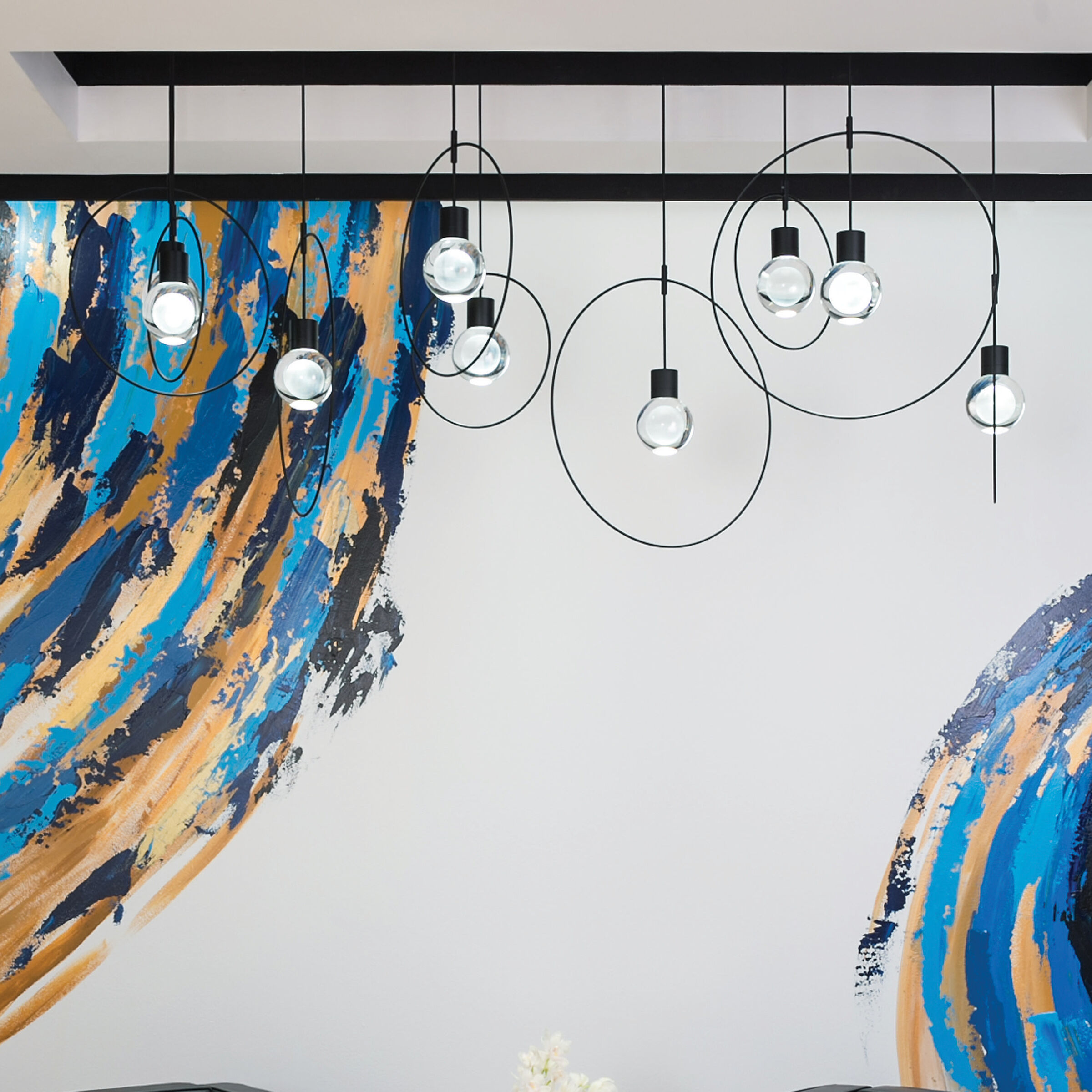 Sean Lavin Mina LED 5 inch Black Pendant Ceiling Light