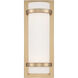 Fieldale Lodge 2 Light 7 inch Honey Gold ADA Wall Sconce Wall Light