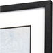 Azure Valley Blue and Green and Gray Framed Art