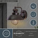 Harwich LED 8 inch Burnished Bronze Outdoor Wall