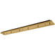 Canopy Brushed Gold LED Canopy