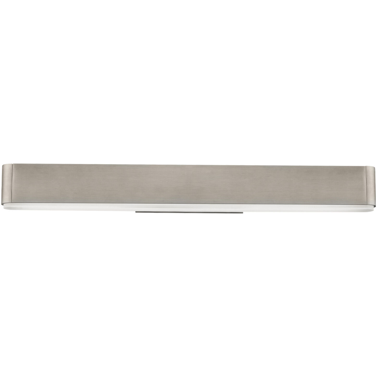 0 to 60 LED 23.88 inch Brushed Nickel Bath Vanity & Wall Light in 3500K, 24in.