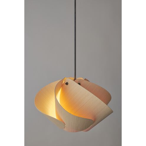 Matilda LED 11.9 inch Ash and Ash Pendant Ceiling Light in Ash/Ash