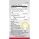 Lumos LED Medium Type A 5.00 watt 2700K Light Bulb
