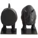 Etosha Charcoal and Bronze Bookends, Set of 2