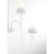 North Fork 6 Light 24 inch Sand White Pendant Ceiling Light