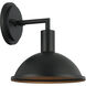 Farmley 1 Light 8 inch Matte Black Wall Sconce Wall Light