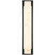 Standish 1 Light 24 inch Charcoal Black Outdoor Sconce