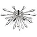 Soleia 3 Light 18 inch Chrome Flush Mount Ceiling Light