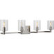 Fullton 4 Light 35 inch Brushed Nickel Bath Vanity Wall Light