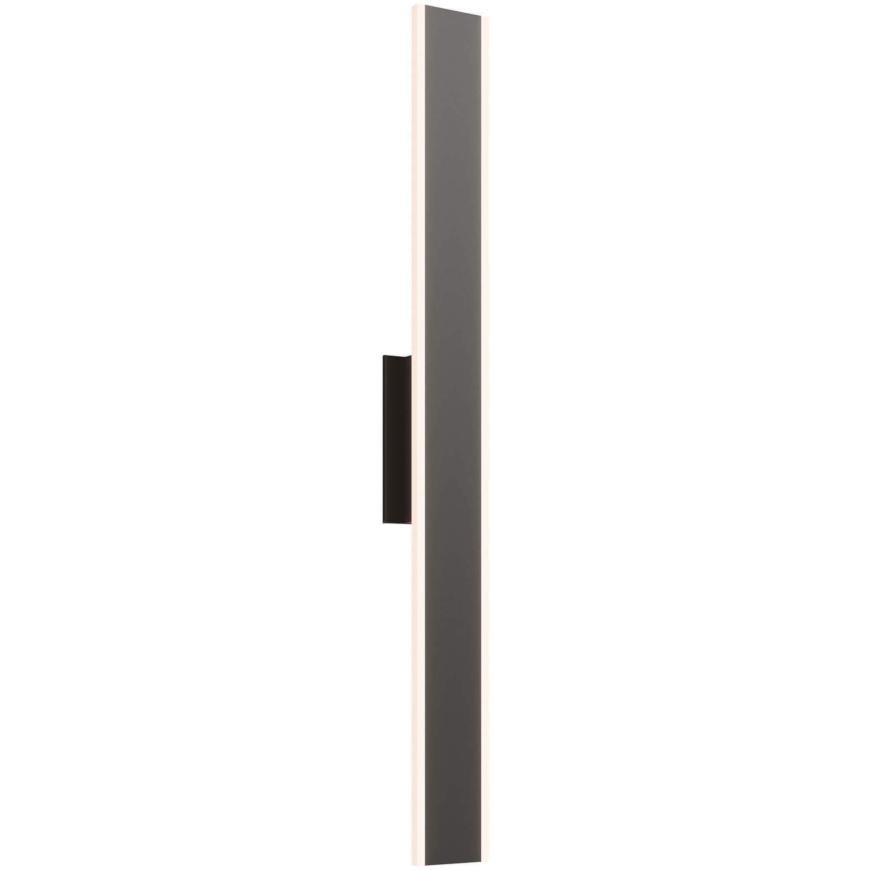 Gemini 1 Light 4.3 inch Black ADA Wall Sconce Wall Light