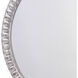 Audrey Beaded 30 X 30 inch White Wood Mirror