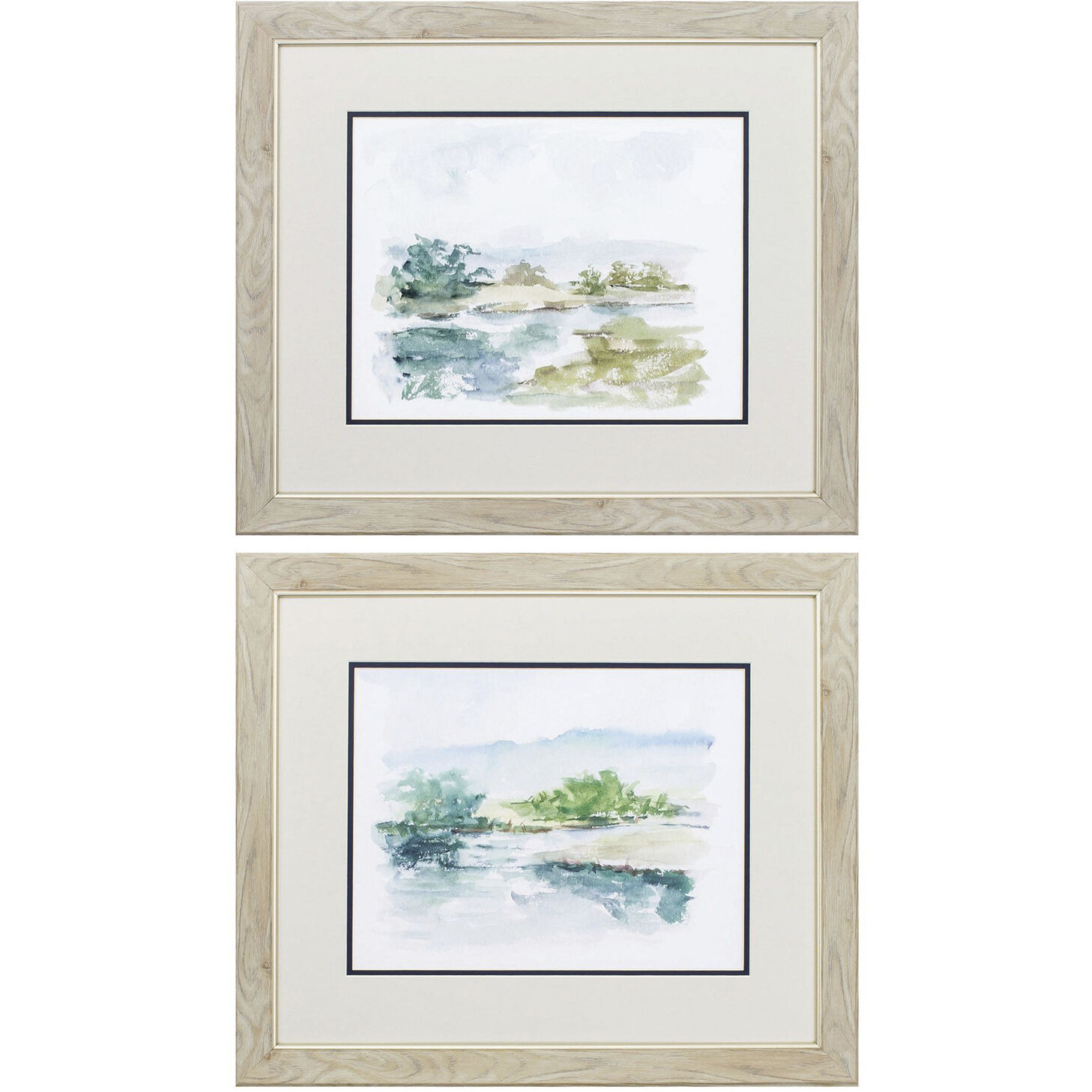 Landscapes Green and Blue Framed Art, Propac