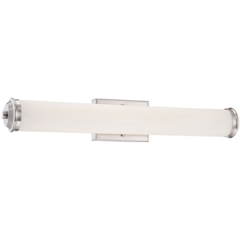 Geneva LED 30 inch Satin Platinum Bath Bar Wall Light