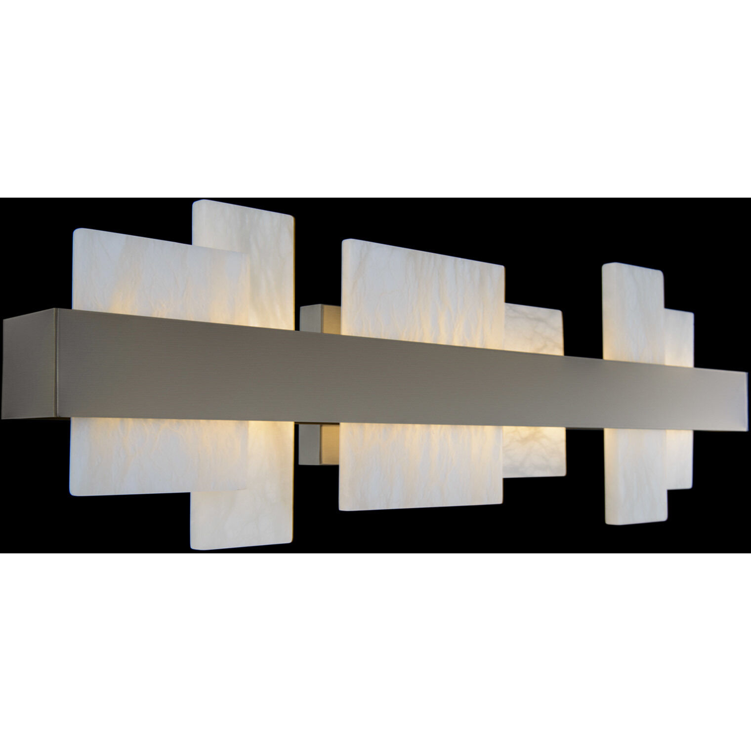 Acropolis 1 Light 27.38 inch Brushed Nickel Bath Vanity & Wall Light in 27in.