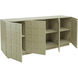 Riverview 72 X 18 inch Keystone Gray Credenza