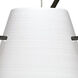Tao 10 LED Black Cord Pendant Ceiling Light