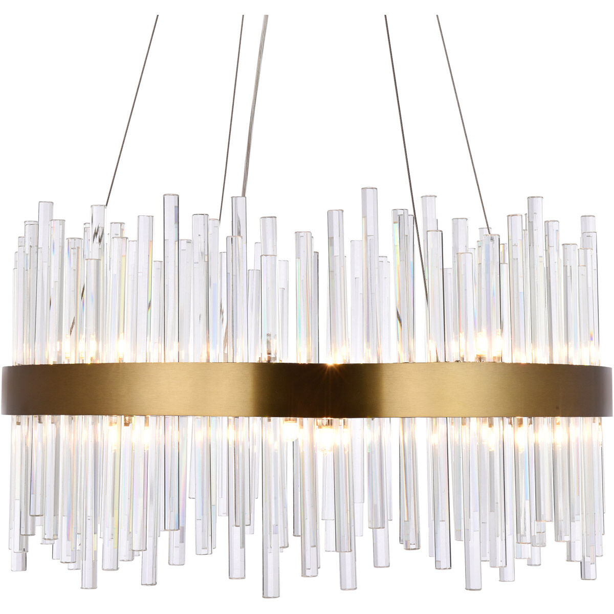 Dallas 16 Light 25 inch Gold Chandelier Ceiling Light