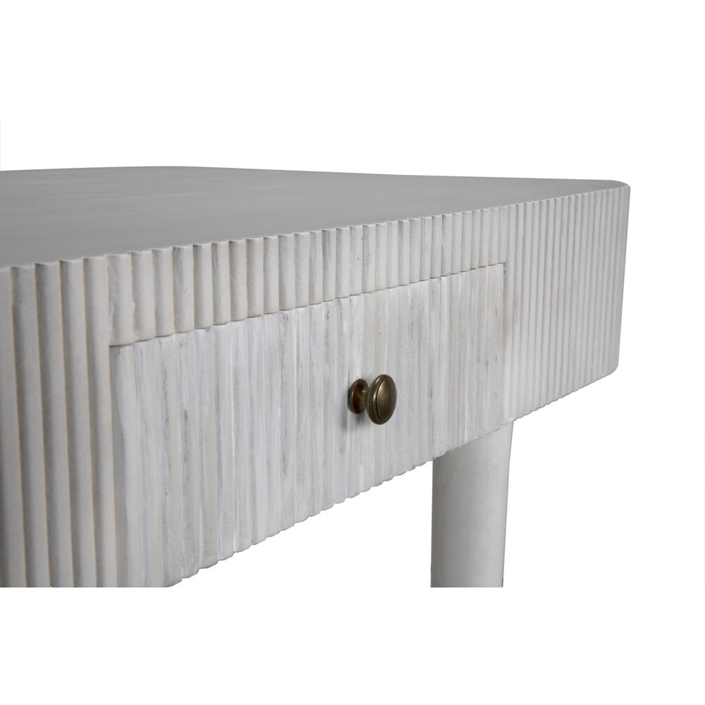 Celine 33 X 20 inch White Wash Desk/Side Table
