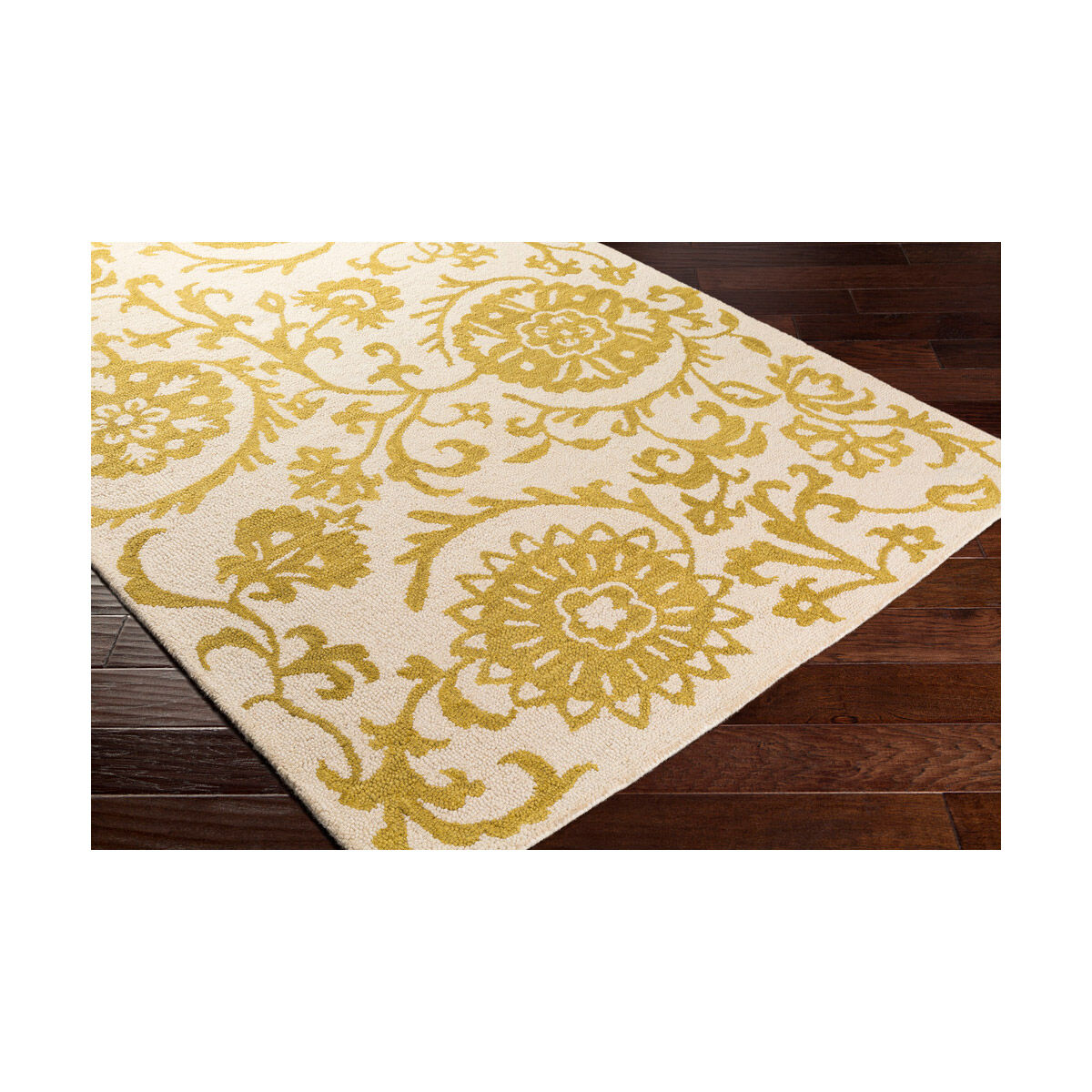 Rhodes 96 X 24 inch Bright Yellow Indoor Runner, Runner