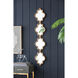 Madlyn 47 X 9.4 inch Gold Wall Mirror