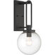 Wenston Outdoor Wall Mount in Sand Coal, Great Outdoors