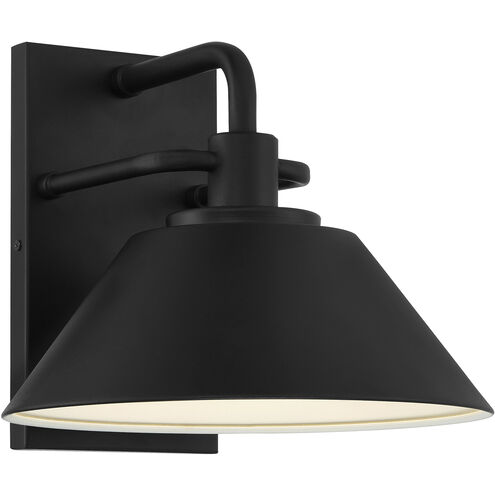 Avalon 1 Light 10 inch Black Outdoor Wall Sconce