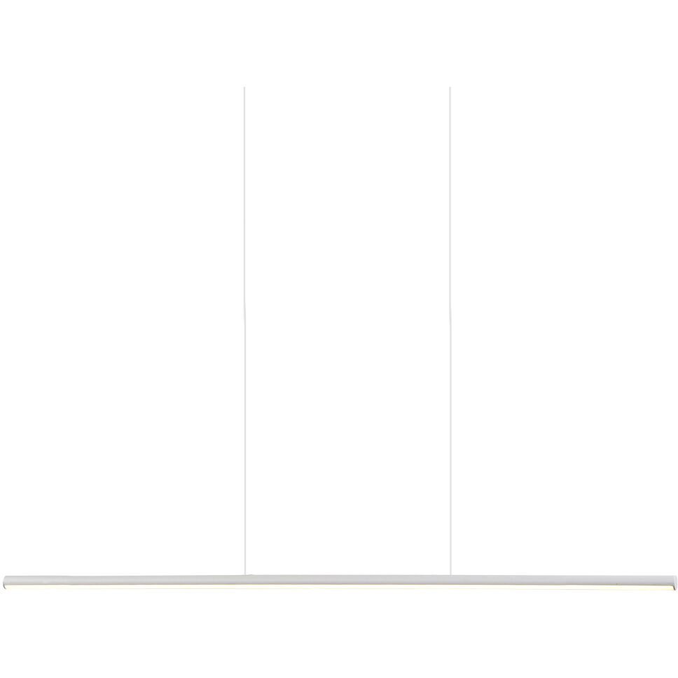 Chute LED 35.5 inch White Linear Pendant Ceiling Light