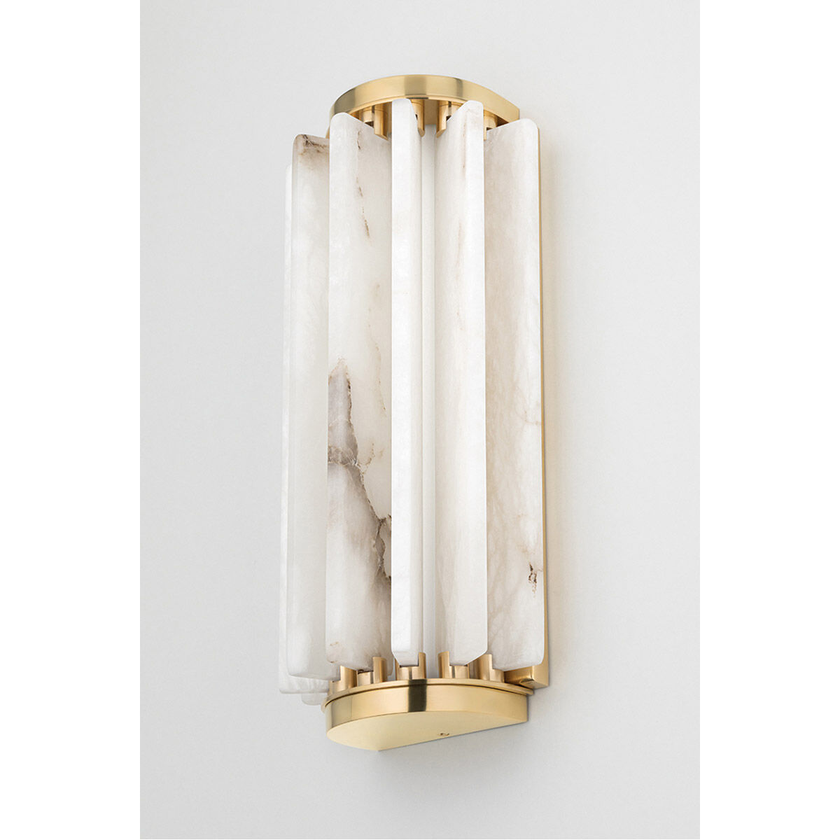 Hillside LED 6 inch Aged Brass ADA Wall Sconce Wall Light